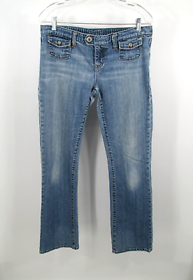 #ad GAP 1969 LIMITED EDITION Bootcut Jeans Women 10R Blue Denim Low Rise Stretch $17.98