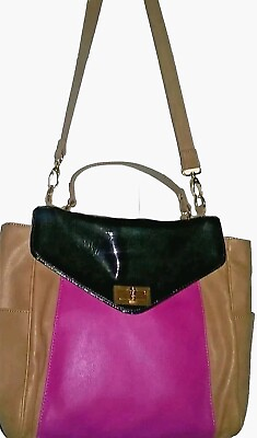 #ad Gianni Bini Large Shoulder Bag 10.5quot; X 11.5quot; 20quot; Strap Drop $34.00