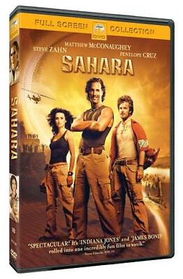 #ad Sahara Full Screen Edition DVD VERY GOOD $4.23