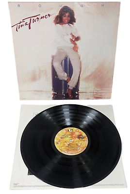 #ad Tina Turner Rough Vinyl LP Record Album United Artists Records 1978 UA LA919 H $12.90