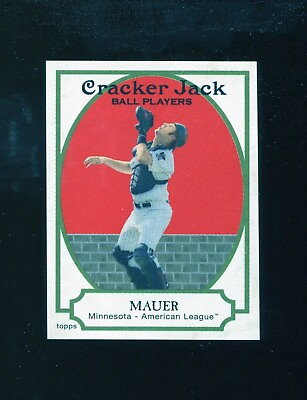 #ad 2005 Topps Cracker Mini Stickers Jack Joe Mauer #36 Minnesota Twins $1.99