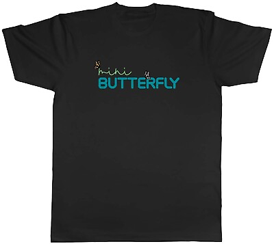 #ad Mini Butterfly Mens T Shirt Butterflies Flower Caterpillar Species Unisex Tee GBP 8.99
