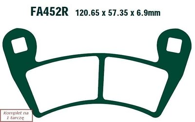 #ad Brake pads EBC FA452TT set on 1 disk $29.49