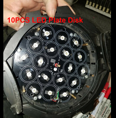 #ad 10PCS LED RGBW Lamp Disk Plate For 18X10W LED PAR Stage Lighting Party Disco Bar $383.03