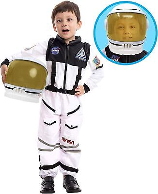 #ad Syncfuns Astronaut Costume with Helmet for Kids Space Suit $58.99