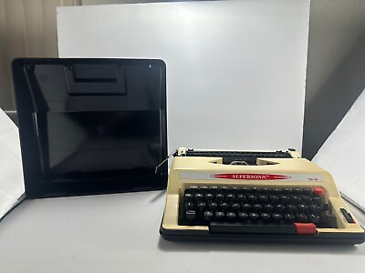#ad Supersonic TW 26 vintage Typewriter $99.99