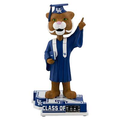 #ad Kentucky Wildcats Graduation Mascot Bobblehead Numbered to 3000 NEW $35.00