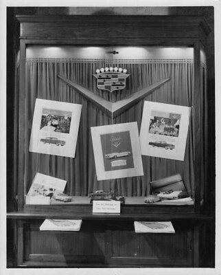 #ad 1955 Cadillac Ads in Christian Science Monitor Display Case Photo 0053 $13.67