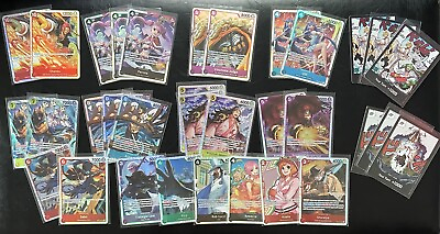 #ad 27 One Piece Mixed OP English SR Lot NM M $37.99