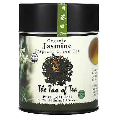 #ad Organic Fragrant Green Tea Jasmine 3.5 oz 100 g $14.93