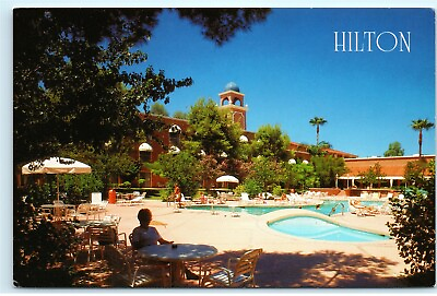 #ad Hilton Scottsdale Resort 6333 N. Scottsdale Rd Arizona Vintage 4x6 Postcard B87 $6.74