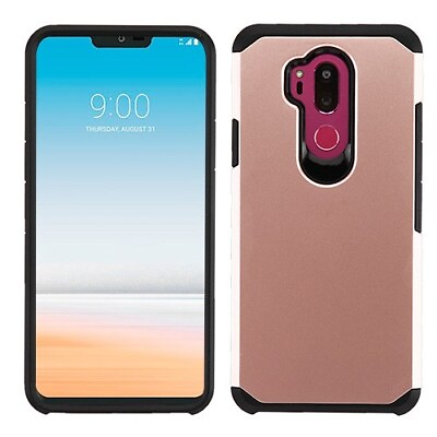 #ad For LG G7 Thinq G710 Rose Gold Black Astronoot Case $7.69
