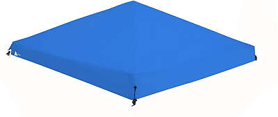 #ad New 10Ft. X 10Ft. Slant Leg Replacement Canopy Top Blue $27.99