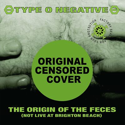 #ad TYPE O NEGATIVE THE ORIGIN OF THE FECES 2 LP NEW VINYL RECORD $44.98