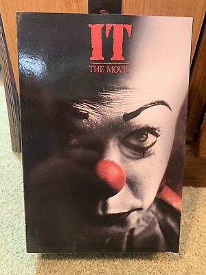 #ad “IT” The Movie 8” Boxed Pennywise Clown Ultimate Action Figure 1990 Version $26.95