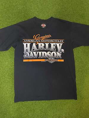 #ad 1991 Harley Davidson Ft. Pierce Florida Vintage Harley Tee Shirt Medium $86.00