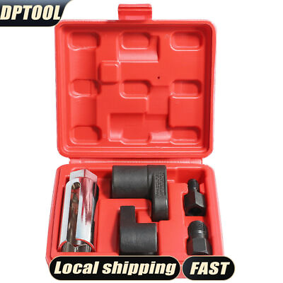 #ad #ad 5Pcs O2 Oxygen Sensor Socket Wrench 3 8quot; 1 2quot; 22mm Auto Repair Installer Tool US $29.00