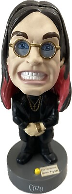 #ad Ozzy Osbourne Bobble Head 2002 Figure JOKS TALKING NO BOX Bobblehead WORKS EUC $20.00