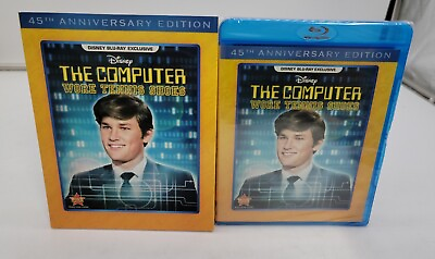 #ad The Computer Wore Tennis Shoes 1969 Blu ray 2015 Disney Movie Club Exclusive $17.99
