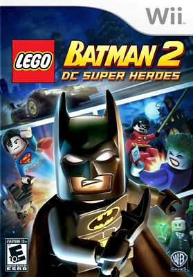#ad LEGO Batman 2: DC Super Heroes Nintendo Wii Game $2.97