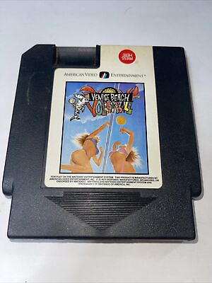 #ad Vintage Venice Beach Volleyball game Cartridge for Nintendo NES Video Game $12.96
