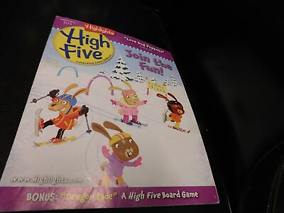 #ad Highlights High Five Magazine 2013 February $5.49