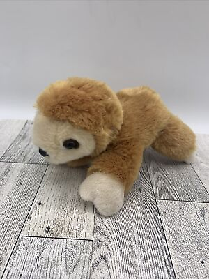 #ad Aurora Flopsies Sloth Plush Stuffed Animal Toy Small 6quot; Brown White Realistic $4.19
