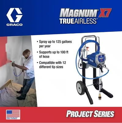 #ad #ad New Graco Magnum X7 Airless Paint Sprayer 262805 $363.96