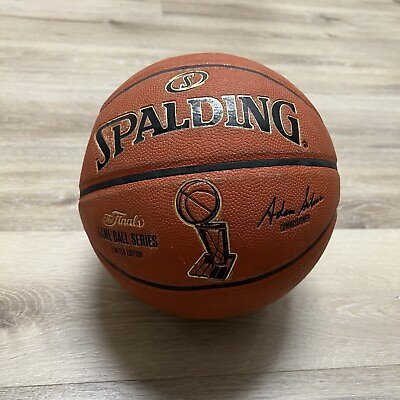 #ad Spalding Game Series Limited Edition The Finals Game Ball Series Replica 760518 $42.49
