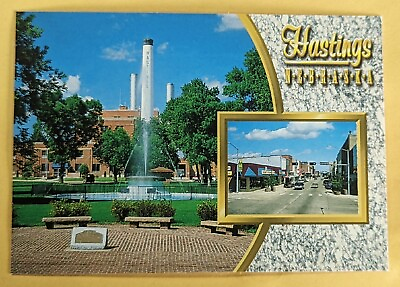 #ad Postcard NE: Hastings. Nebraska $2.99