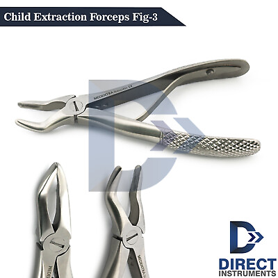 #ad Dental Children Tooth Extraction Forceps Fig 3 Upper Molar Oral Surgery Plier CE $15.72