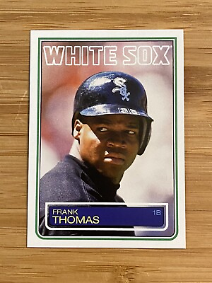 #ad Frank Thomas Chicago White Sox TBT #6 This Is A Keeper $4.49