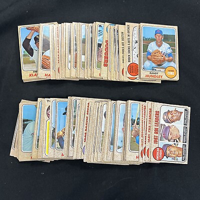 #ad 1968 Topps Vintage Baseball PICK YOUR CARD BUILD YOUR SET 1 317 $3.00