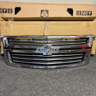 #ad 2015 2016 2017 2018 2019 2020 Chevrolet Tahoe OEM Chrome Grille grill 22936489 $299.00