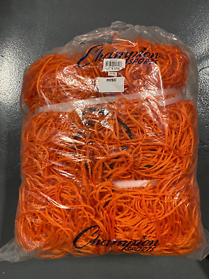 #ad Champion Sports 4.0mm Official Size Soccer Net Orange $89.99
