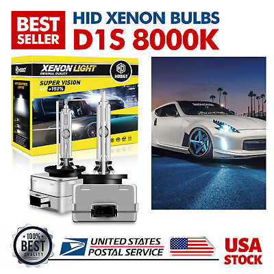 #ad 2PCS D1C D1S D1R HID Xenon Car Headlight Light Bulbs OEM Replacement For 8000K $19.99