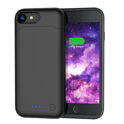 #ad For iPhone 8 7 SE External Battery Case Fast Charger Power Bank Charging Cover $23.46