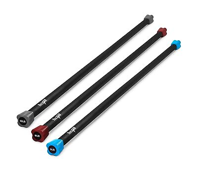 #ad Yes4All Total Body Workout Weighted Bar Resistance Band Bar Weighted Bar Ra... $74.19