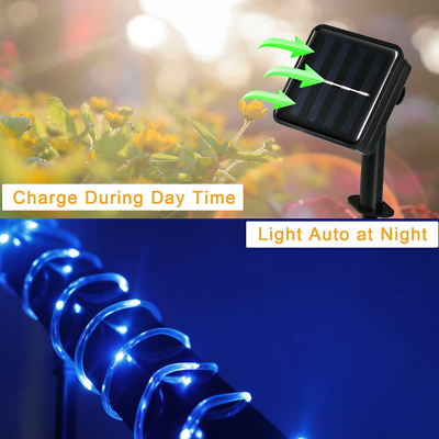 #ad Solar Powered LED String Light Garden Yard Tree Decor Lamp Outdoor Waterproof AU AU $36.99