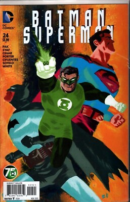 #ad 38392: DC Comics BATMAN SUPERMAN #24 VF Grade $6.95