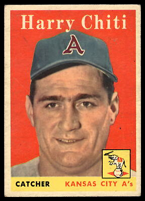 #ad 1958 Topps Baseball Harry Chiti #119 $4.99