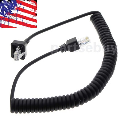 #ad 8 Pin RJ 45 Microphone Cable Cord For Kenwood Radio KMC 30 KMC 27A KMC 27B 28A $7.98