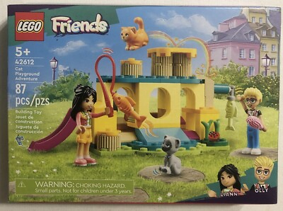 #ad New Lego Friends Cat Playground Adventure Building Toy Set #42616 *MIB* 87 pcs. $15.95