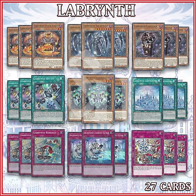 #ad LABRYNTH DECK 27 Archfiend Ghastly Glitch Set Up Labyrinth Stovie TAMA YuGiOh🔥 $8.00