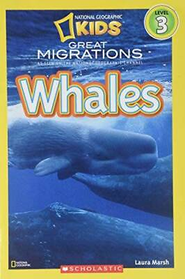 #ad National Geographic Kids Great Migrations Whales Paperback GOOD $3.96