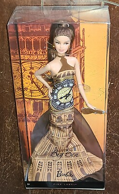 #ad Dolls of the World Landmark Collection Pink Label 12quot; BIG BEN BARBIE 2009 Doll $79.79