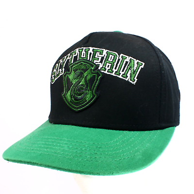 #ad Harry Potter Slytherin Cap Hat ● Official ● Green Black Adjustable ● Fast Post AU $33.19