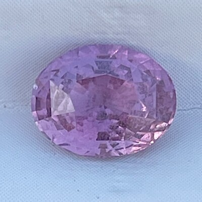 #ad Certified Natural 1.35 Cts Pink Sapphire Oval Cut Loose Gemstone For Jewel $600.00