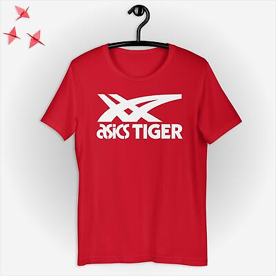#ad Asics Tiger Logo Unisex T Shirt S 5XL $19.99