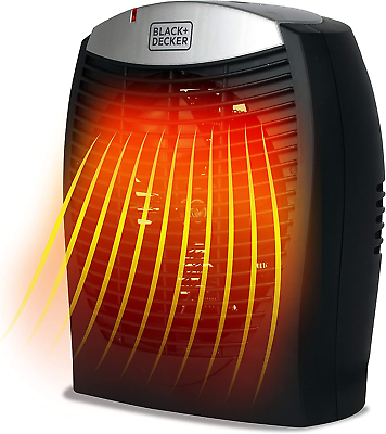 #ad BLACKDECKER Indoor Space Heater Infrared Heater with E Save Function 1500W $42.99